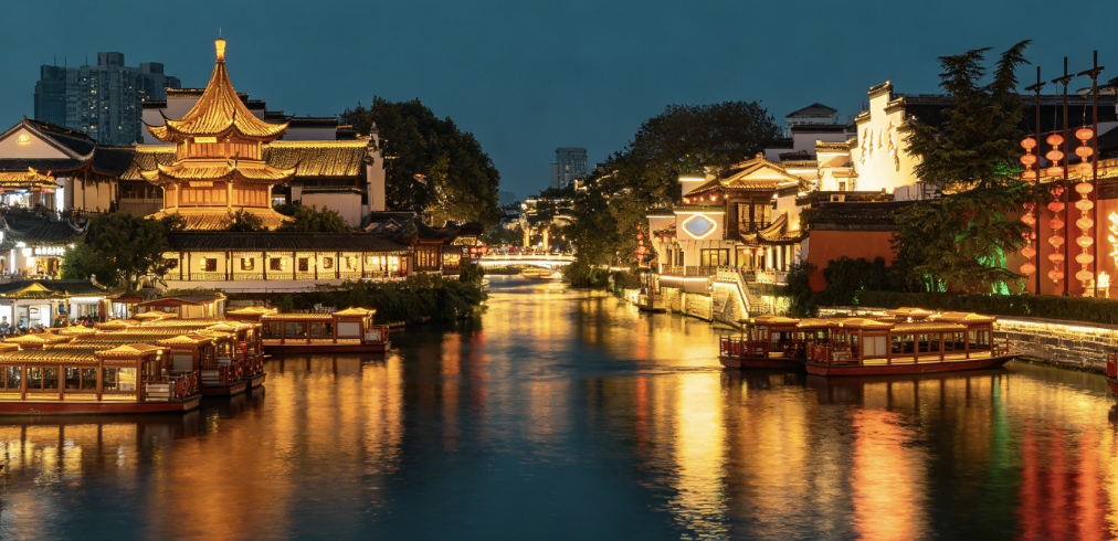 Nanjing Confucius Temple - Qinhuai River Scenic Area