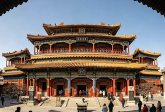 Pavilion of Ten Thousand Blessings (Wanfu Pavilion)
