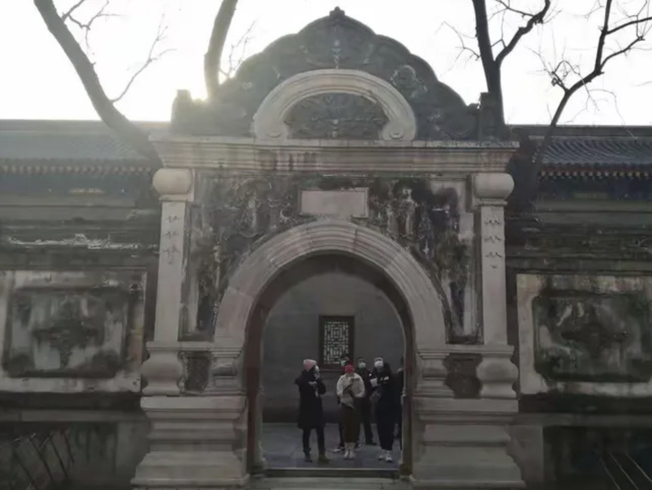 Western-Style Gate and Dule Peak