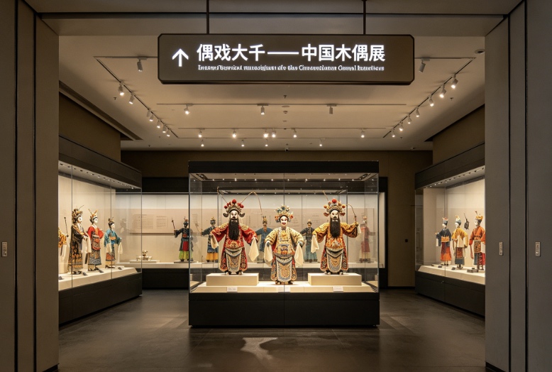 5F · "Puppet Theater of the Great Thousand" — Chinese Puppet Exhibition