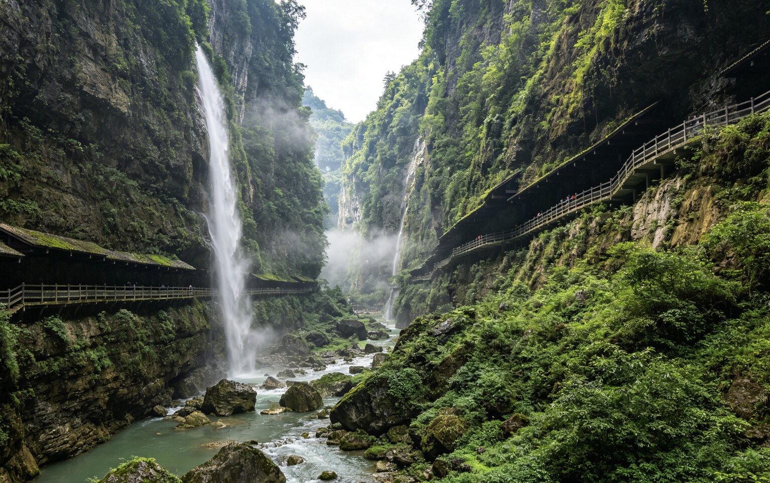Longshuixia Difeng (Dragon Water Gorge Fissure)