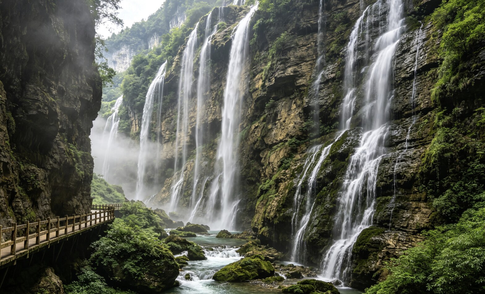 Yinhe Waterfall (Milky Way Cascade)