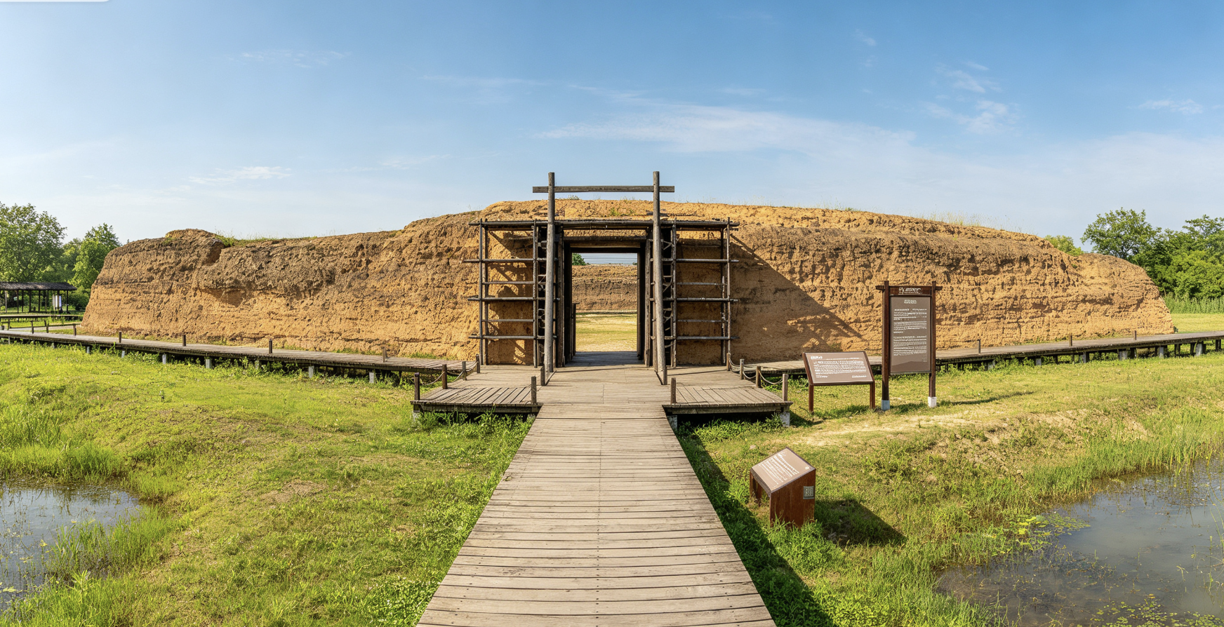 Land Gate Ruins (Lüchengmen Yizhi)