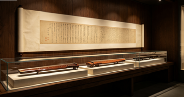 Ancient Echoes: Guqin Art Gallery