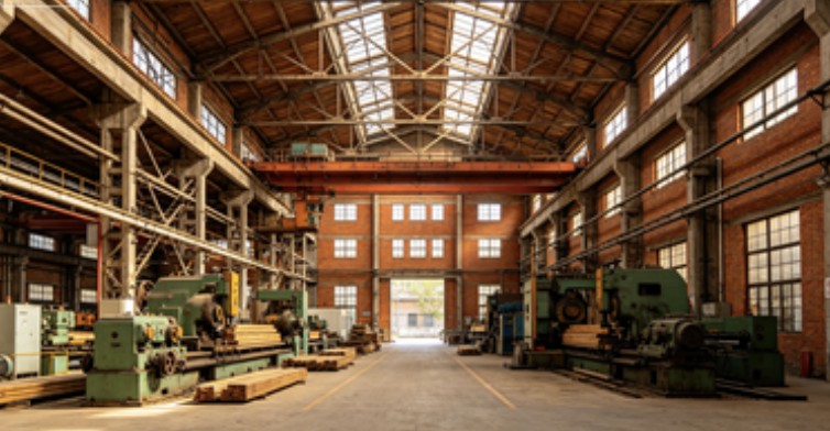 Wood Factory Building and Large Machinery Factory
