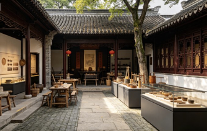 Jinling Eighteen Workshops and Intangible Cultural Heritage Exhibition Area