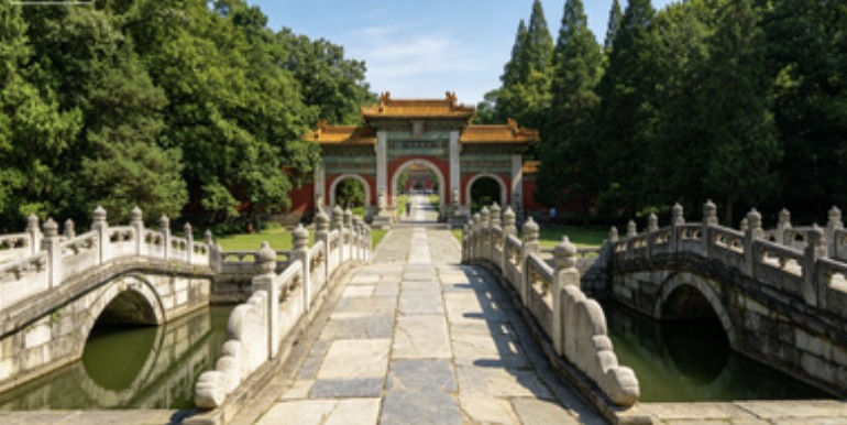 Ling Xing Men and Jin Shui Qiao (Lingxing Gate and Golden Water Bridge)