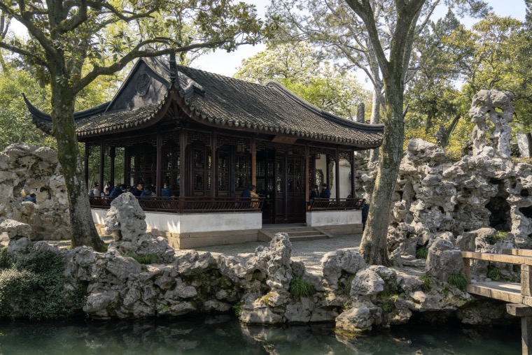 Zhibai Pavilion (Point-to-Cypress Pavilion)